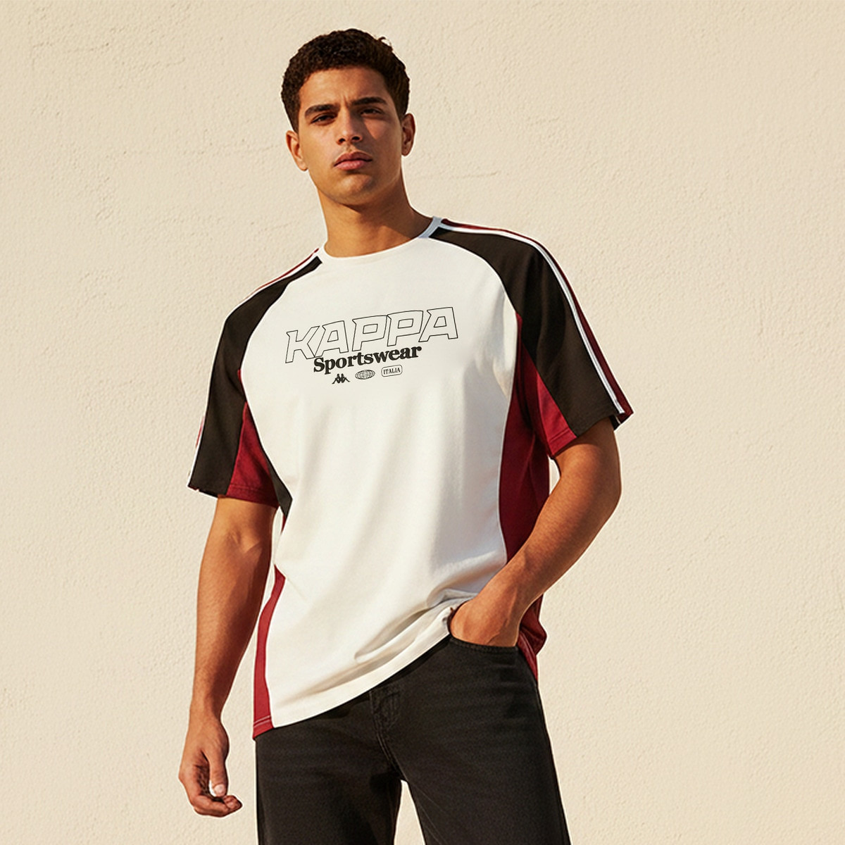 Kappa 2 Way Stretch T-shirt-men-clothing-sportswearandactivewear-tshirtsandpolos-image-1