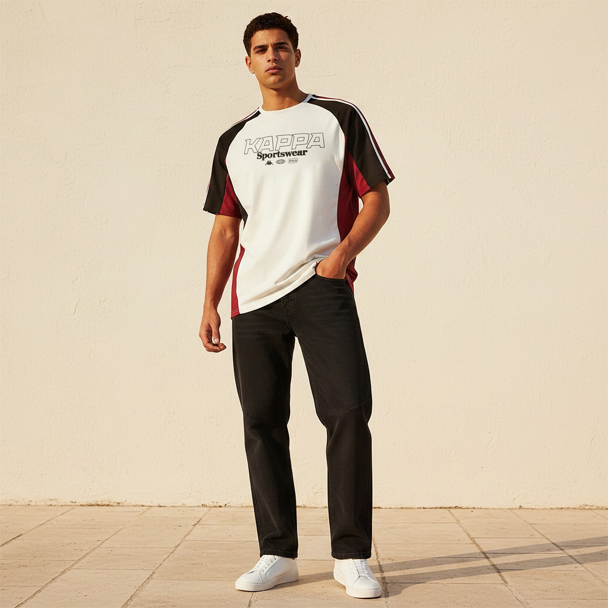 Kappa 2 Way Stretch T-shirt-men-clothing-sportswearandactivewear-tshirtsandpolos-image-3