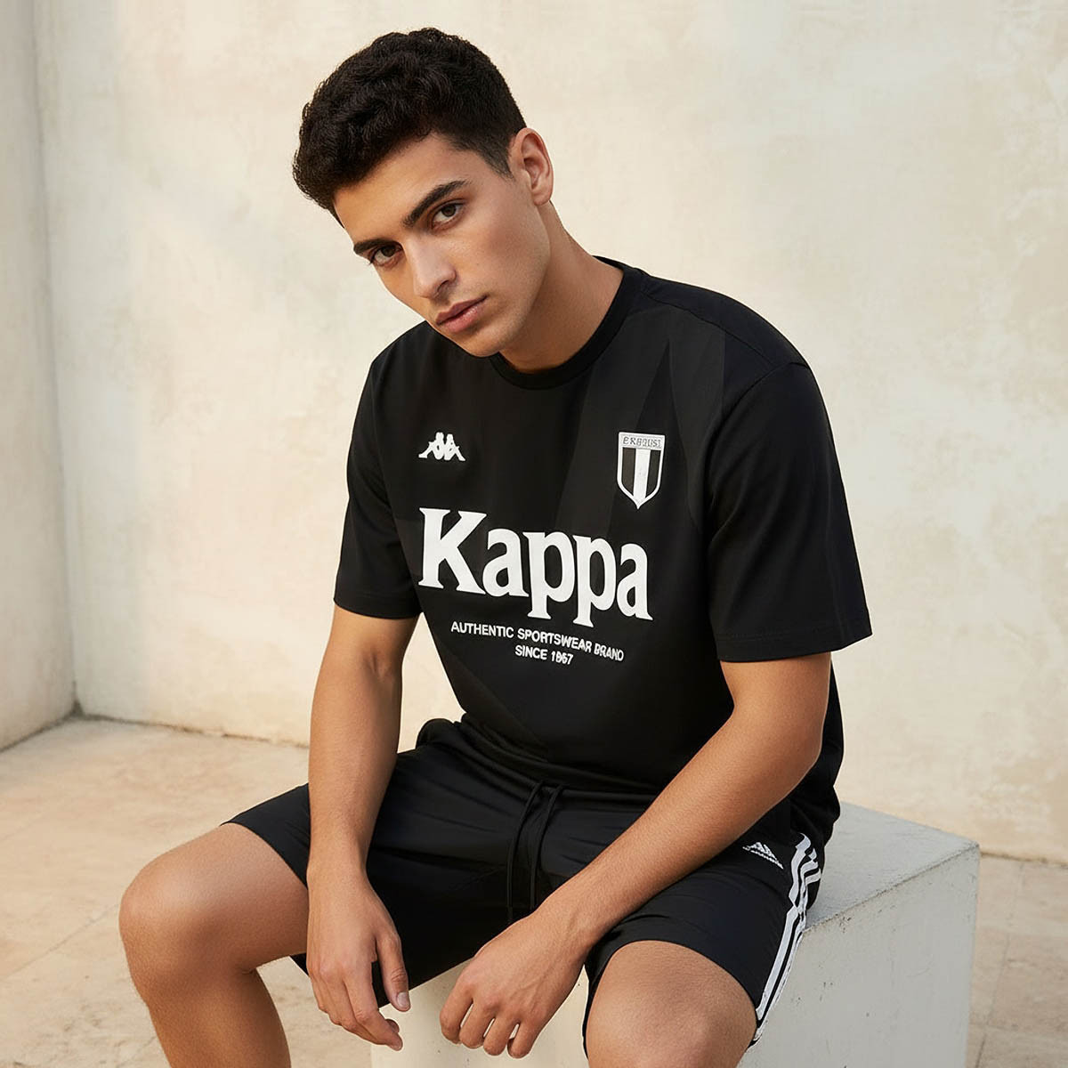 تيشيرت بطبعات شعار للرجال من كابا-men-clothing-sportswearandactivewear-tshirtsandpolos-image-6