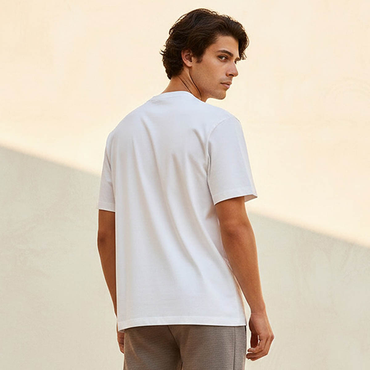 Kappa Men Logo Print T-shirt-men-clothing-sportswearandactivewear-tshirtsandpolos-image-4