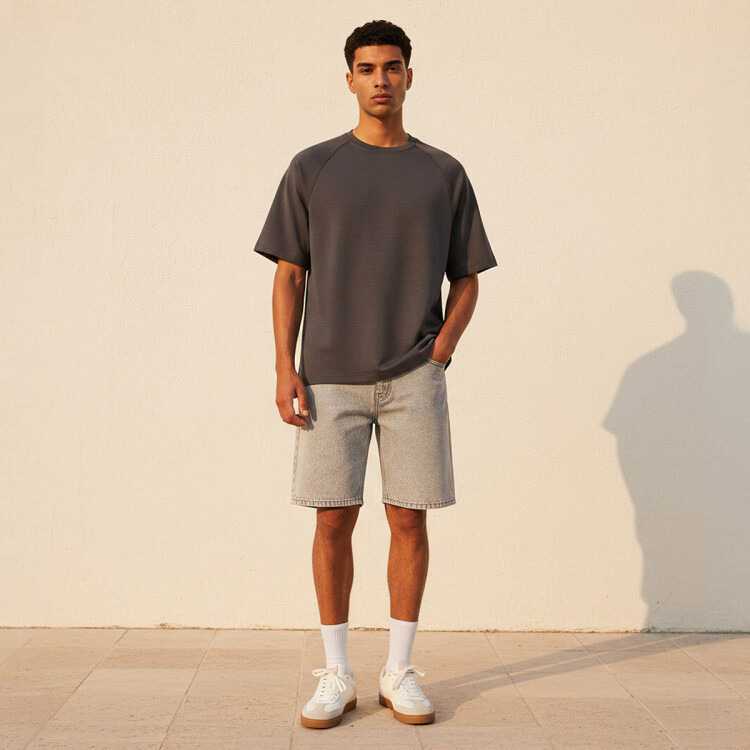 Love Pangolin 2 Way Stretch Oversized T-shirt-men-clothing-sportswearandactivewear-tshirtsandpolos-image-3