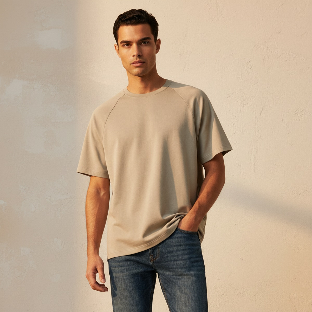 Love Pangolin 2 Way Stretch Oversized T-shirt-men-clothing-sportswearandactivewear-tshirtsandpolos-image-1