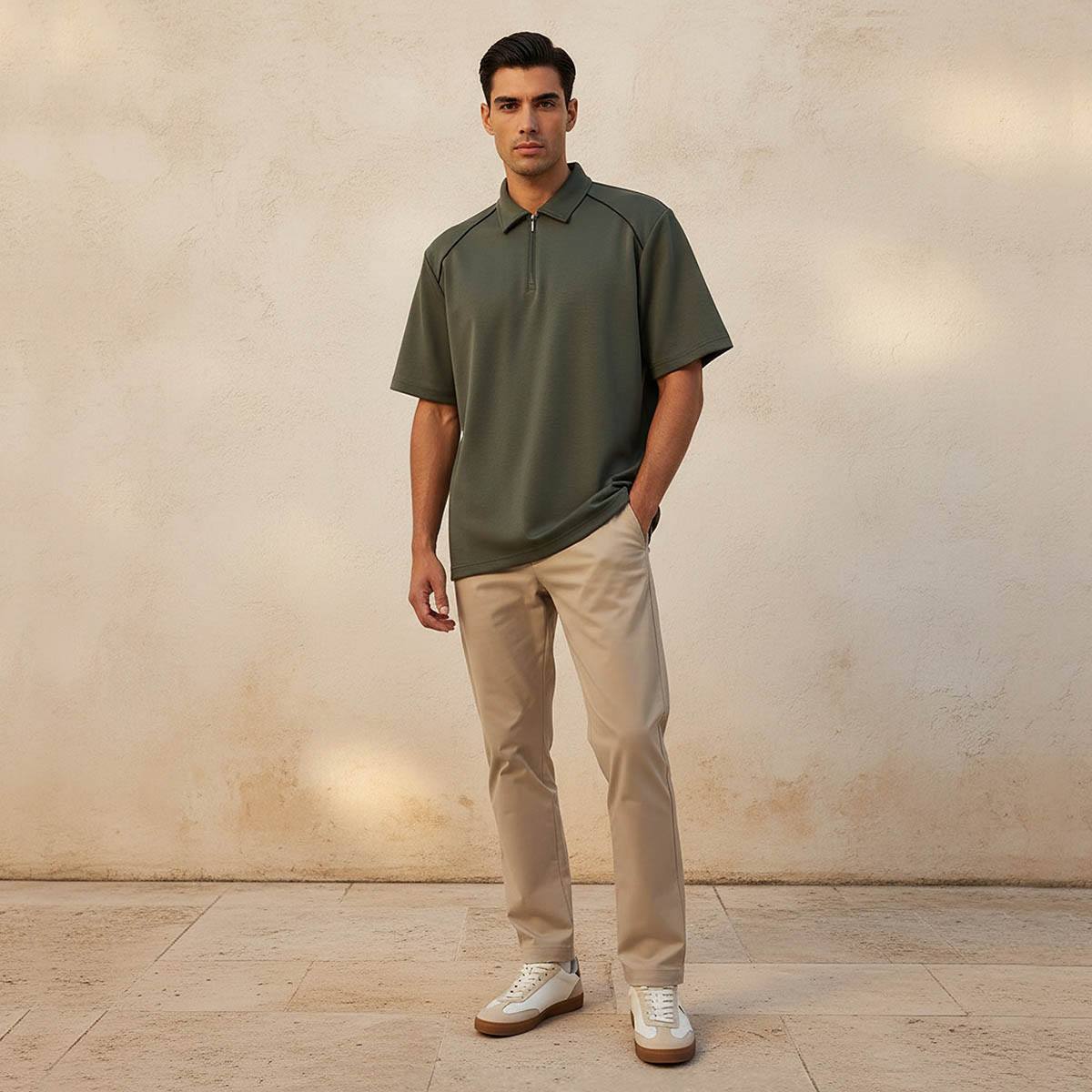Love Pangolin Men Soft Touch Polo T-shirt-men-clothing-tshirtsandpolos-polos-image-3