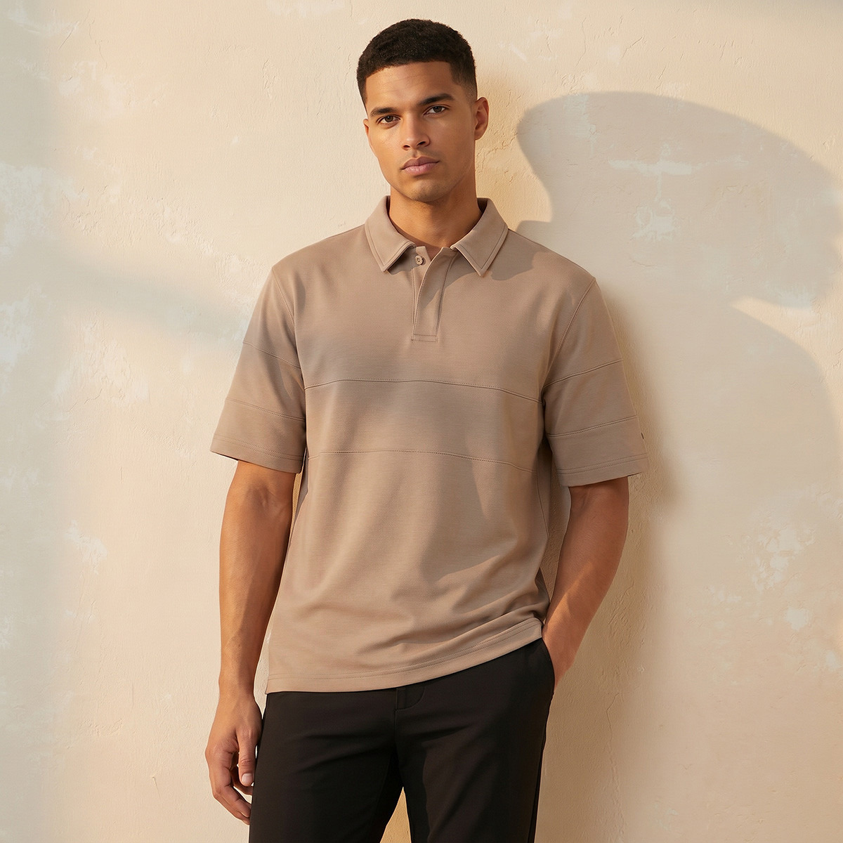 Love Pangolin Men Panelled Polo T-shirt-men-clothing-sportswearandactivewear-tshirtsandpolos-image-5