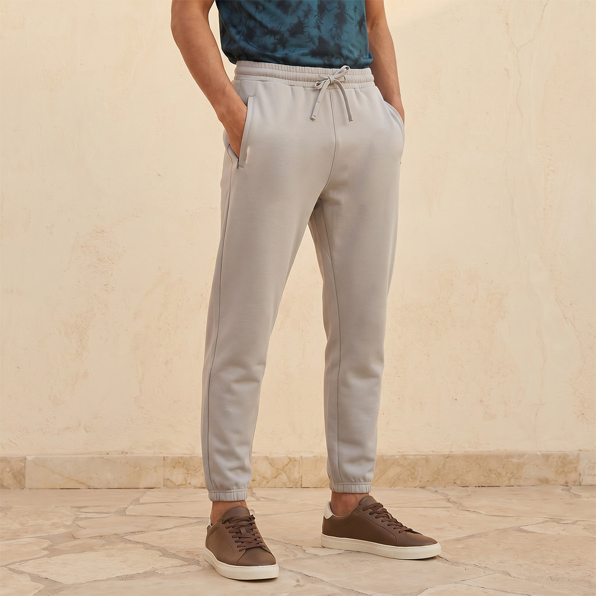 Love Pangolin Regular Fit Joggers with Pockets-men-clothing-sportswearandactivewear-bottoms-joggers-image-1