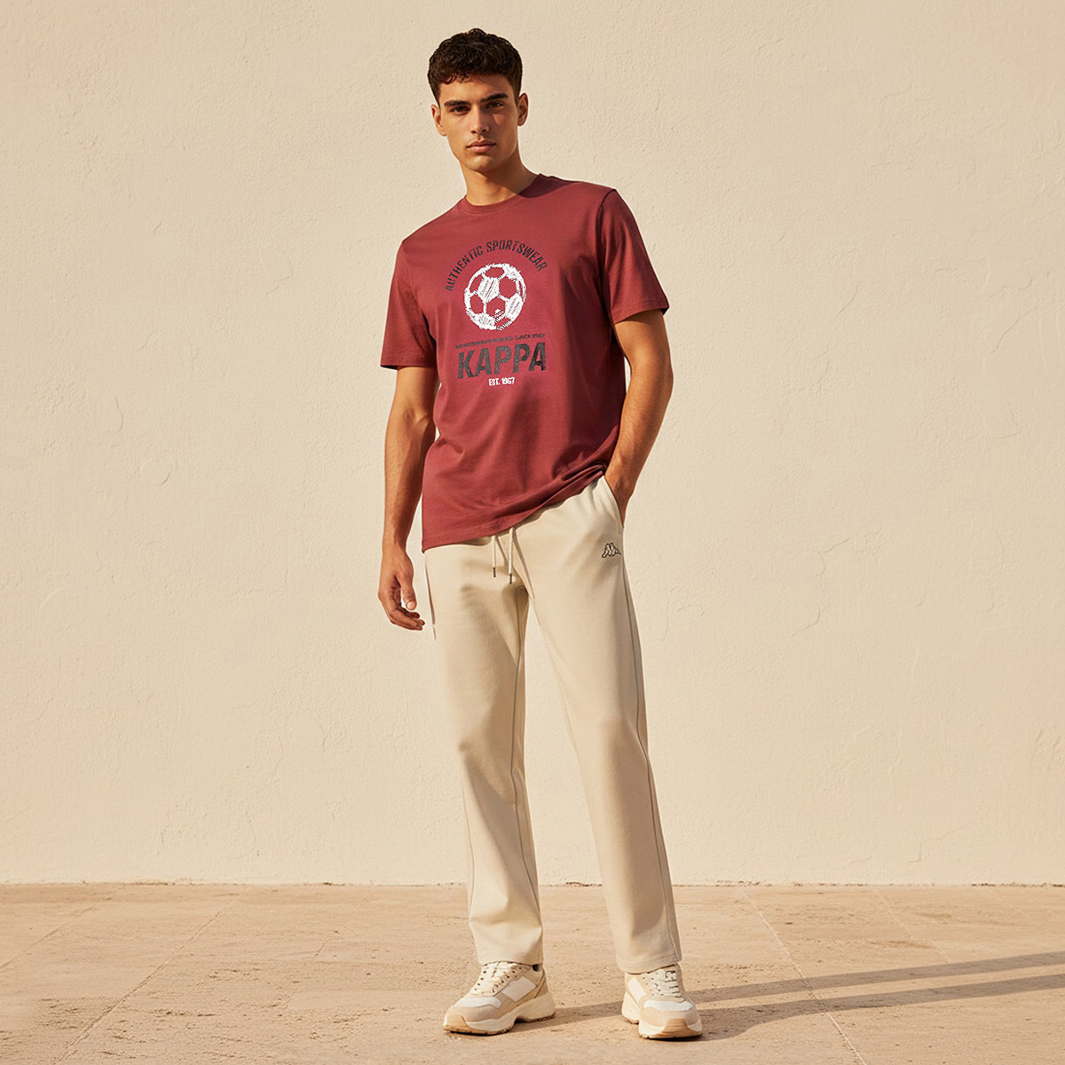 تيشيرت بطبعات شعار للرجال من كابا-men-clothing-sportswearandactivewear-tshirtsandpolos-image-3