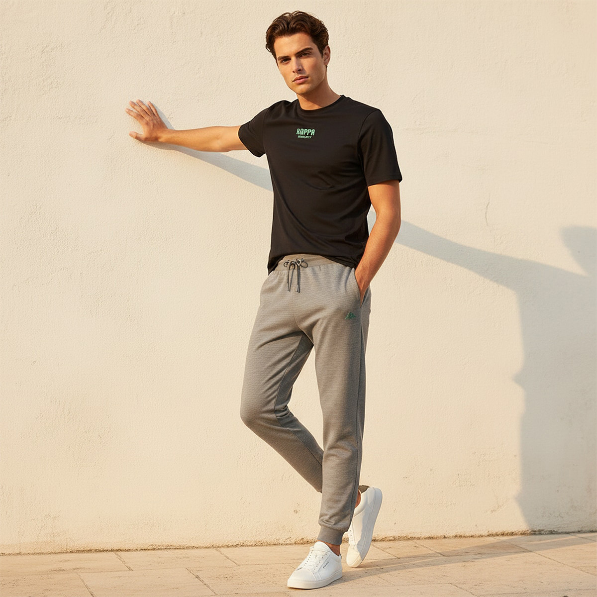 بنطلون جوجرز بملمس بارز من كابا-men-clothing-sportswearandactivewear-bottoms-joggers-image-3