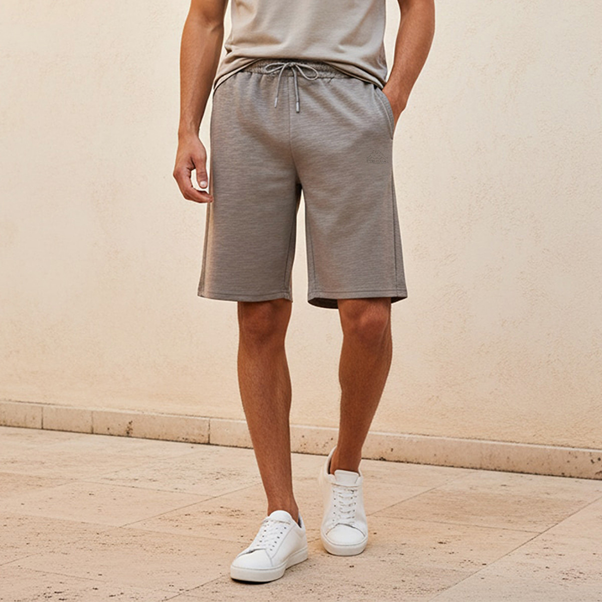 Kappa Men 2 Way Stretch Textured Shorts-men-clothing-bottoms-shorts-image-1