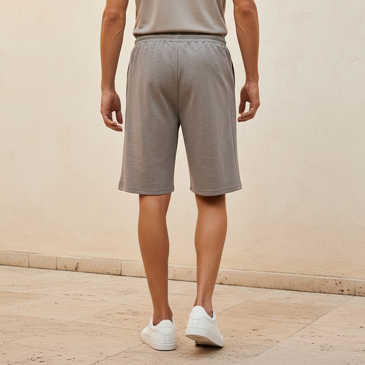 Kappa Men 2 Way Stretch Textured Shorts-men-clothing-bottoms-shorts-image-4