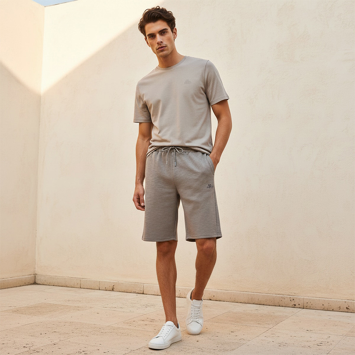Kappa Men 2 Way Stretch Textured Shorts-men-clothing-bottoms-shorts-image-5