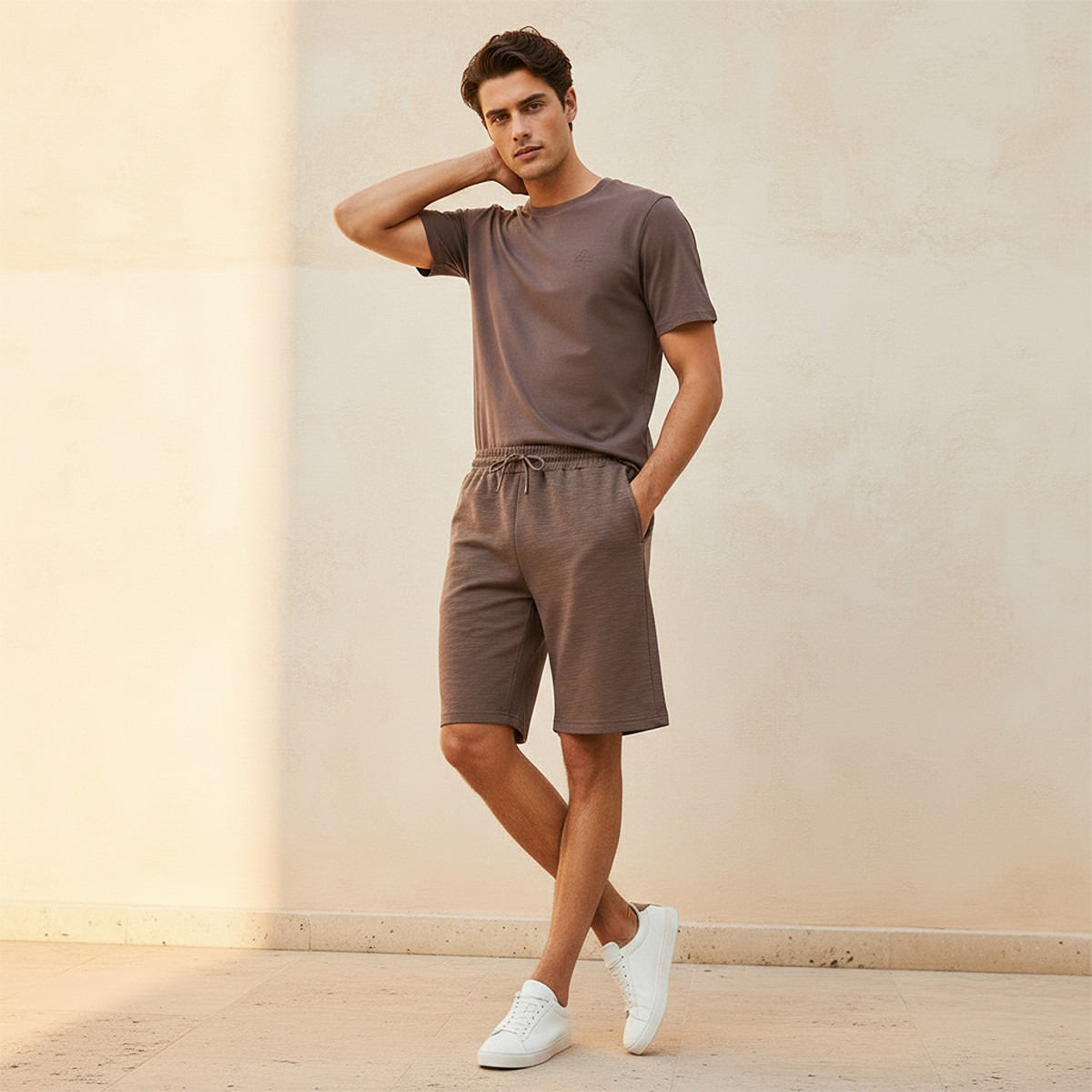 Kappa Men 2 Way Stretch Textured Shorts-men-clothing-bottoms-shorts-image-5