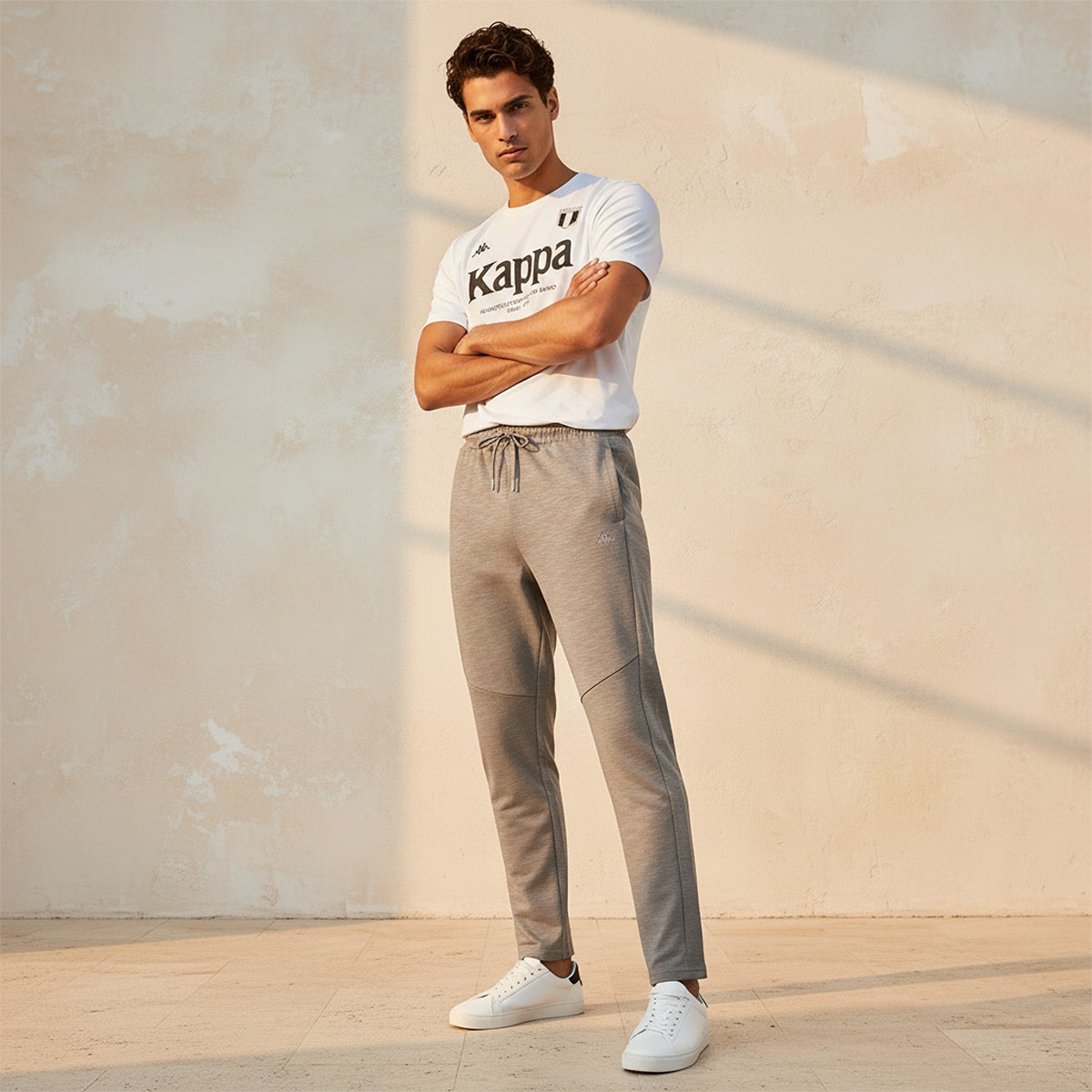 بنطلون رياضي بقصّة عادية وجيوب للرجال من كابا-men-clothing-sportswearandactivewear-bottoms-joggers-image-3