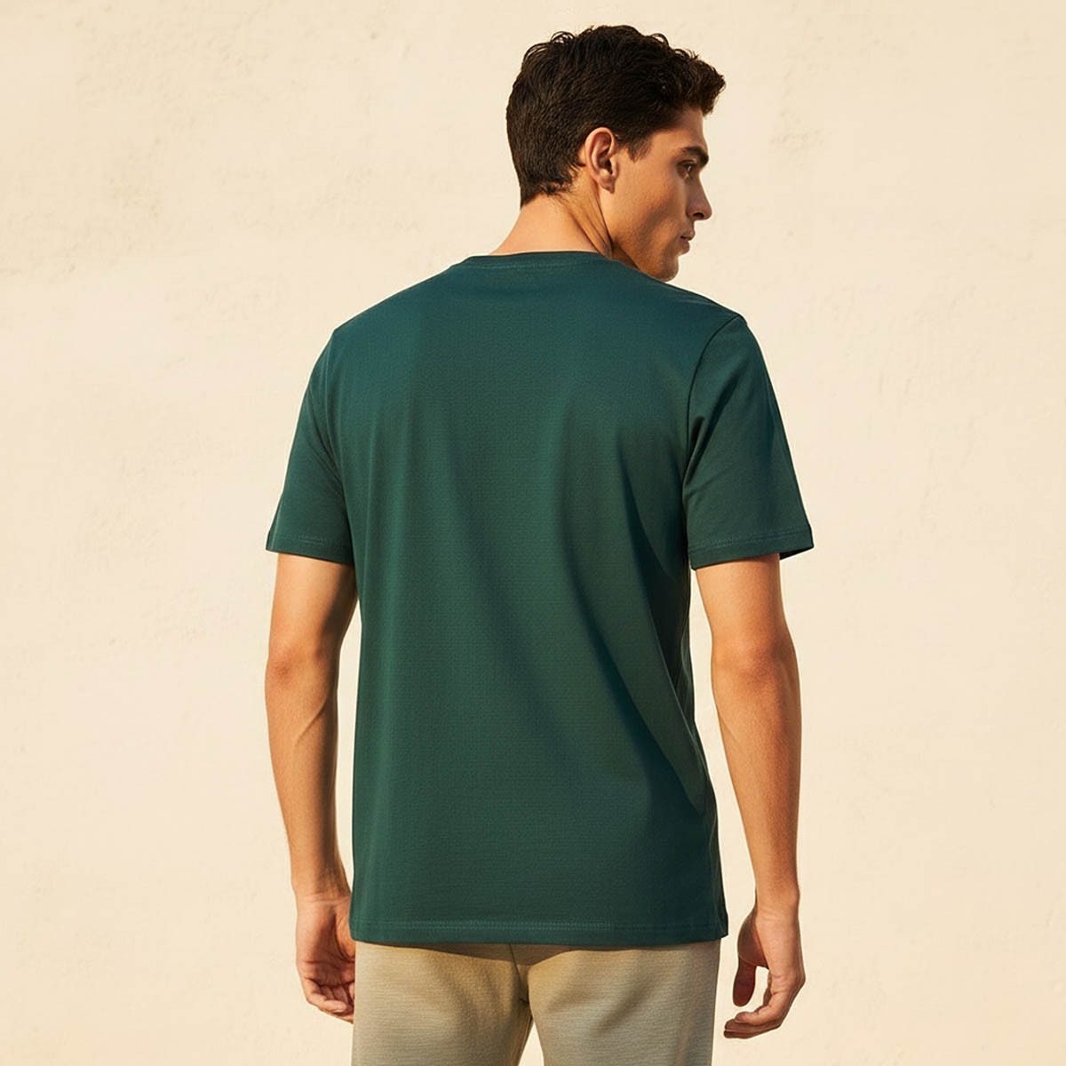 Kappa Men Logo Embroidered Non-stretch T-shirt-men-clothing-sportswearandactivewear-tshirtsandpolos-image-4