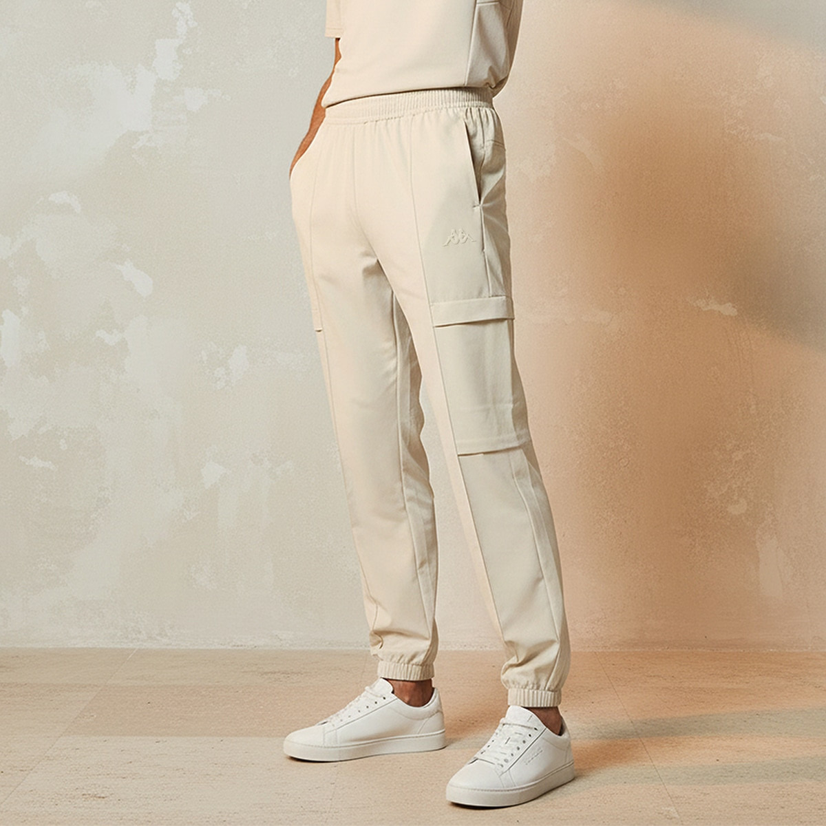 Kappa 2 Way Stretch Cargo Joggers-men-clothing-bottoms-joggers-image-1