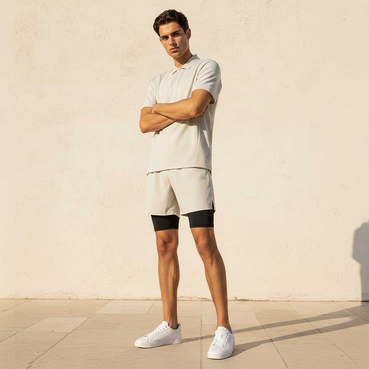Kappa 2-Way Stretch Shorts with Inner Liner-men-clothing-bottoms-shorts-image-3