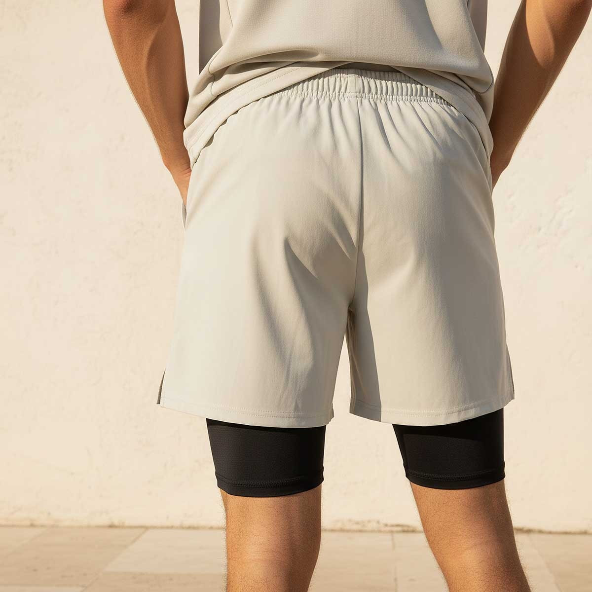 Kappa 2-Way Stretch Shorts with Inner Liner-men-clothing-bottoms-shorts-image-4
