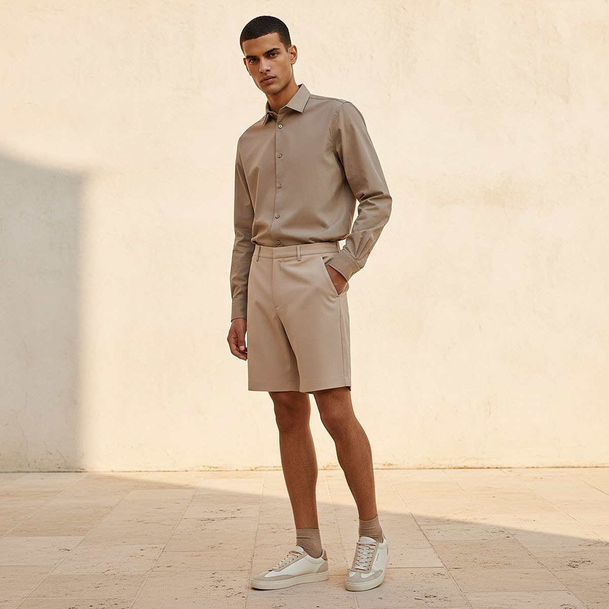 شورت بملمس ناعم من لوف بانجولين-sports-men-clothing-bottoms-image-3