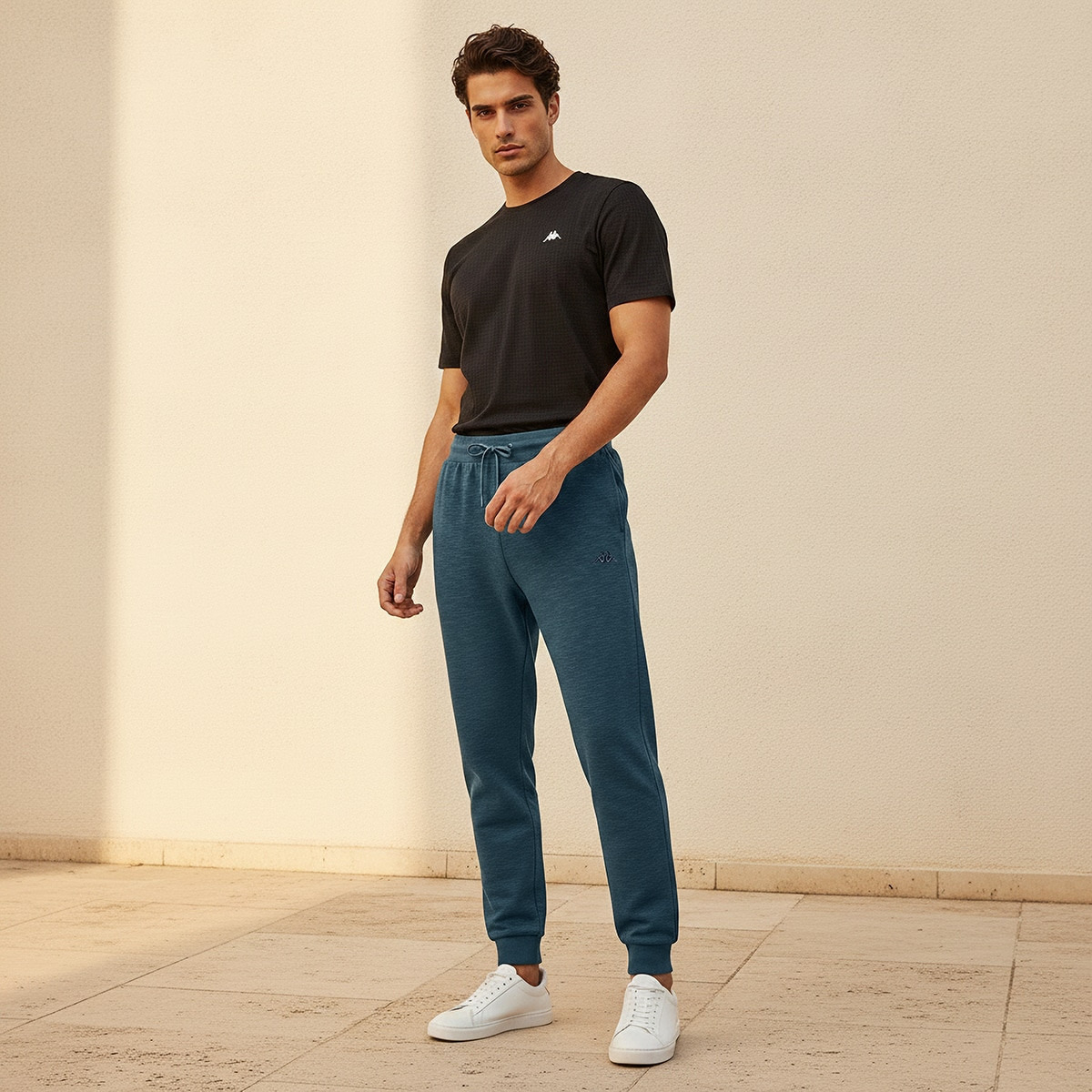 Kappa Regular Fit Joggers with Pockets-men-clothing-sportswearandactivewear-bottoms-joggers-image-5