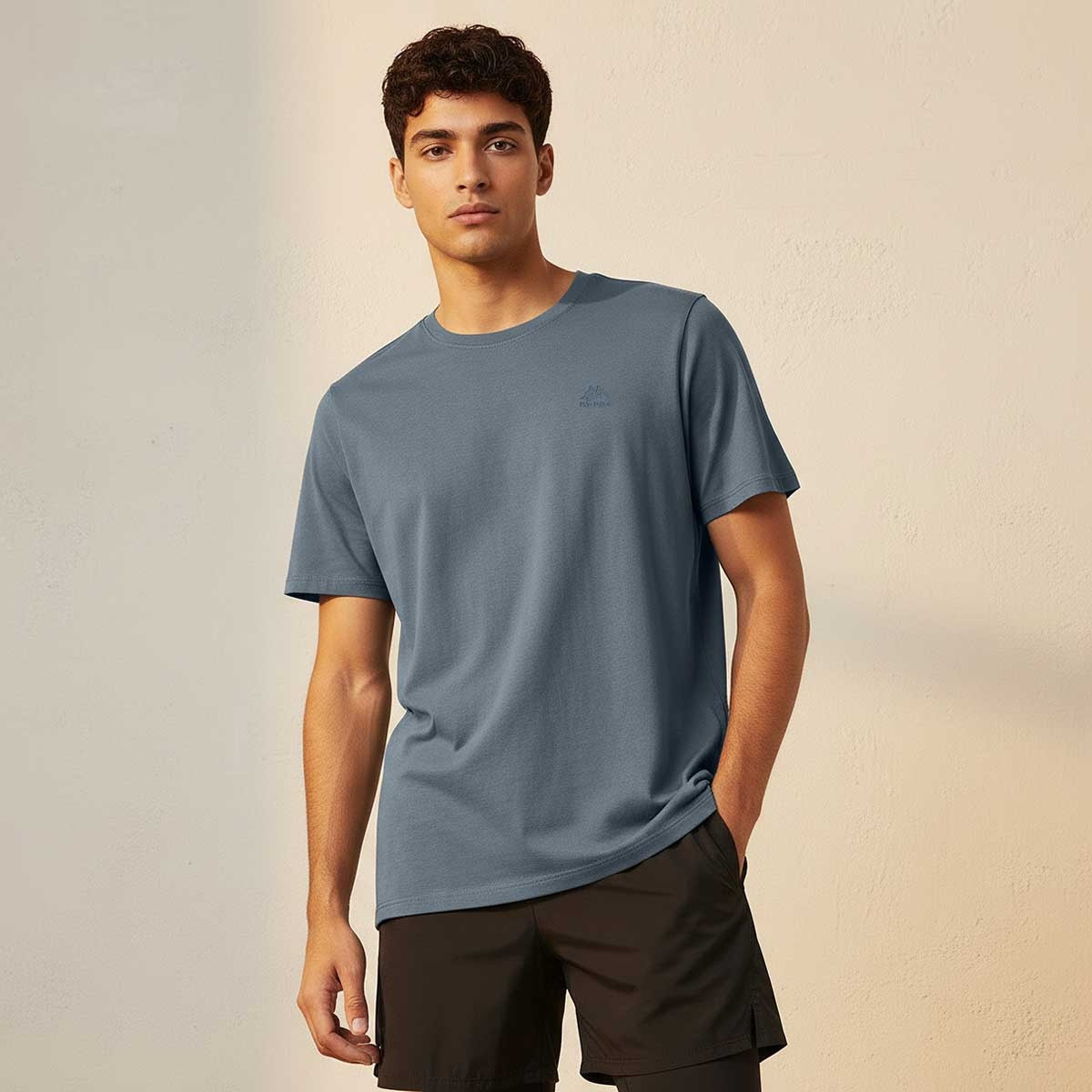 Kappa Logo Print T-shirt-men-clothing-sportswearandactivewear-tshirtsandpolos-image-1