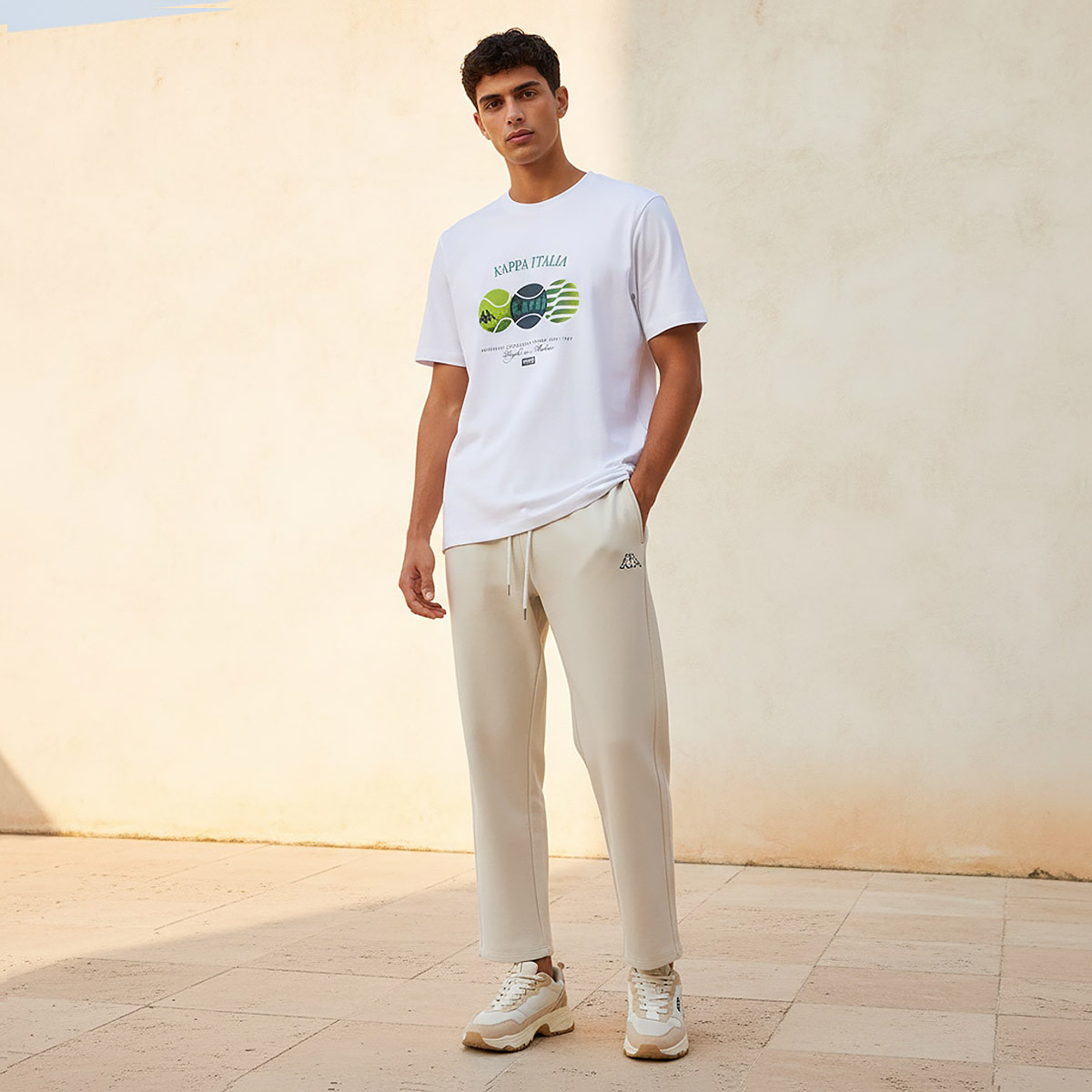 Kappa Logo Print T-shirt-men-clothing-sportswearandactivewear-tshirtsandpolos-image-3