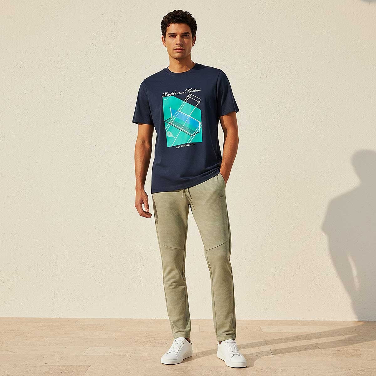 Kappa Logo Print T-shirt-men-clothing-sportswearandactivewear-tshirtsandpolos-image-3
