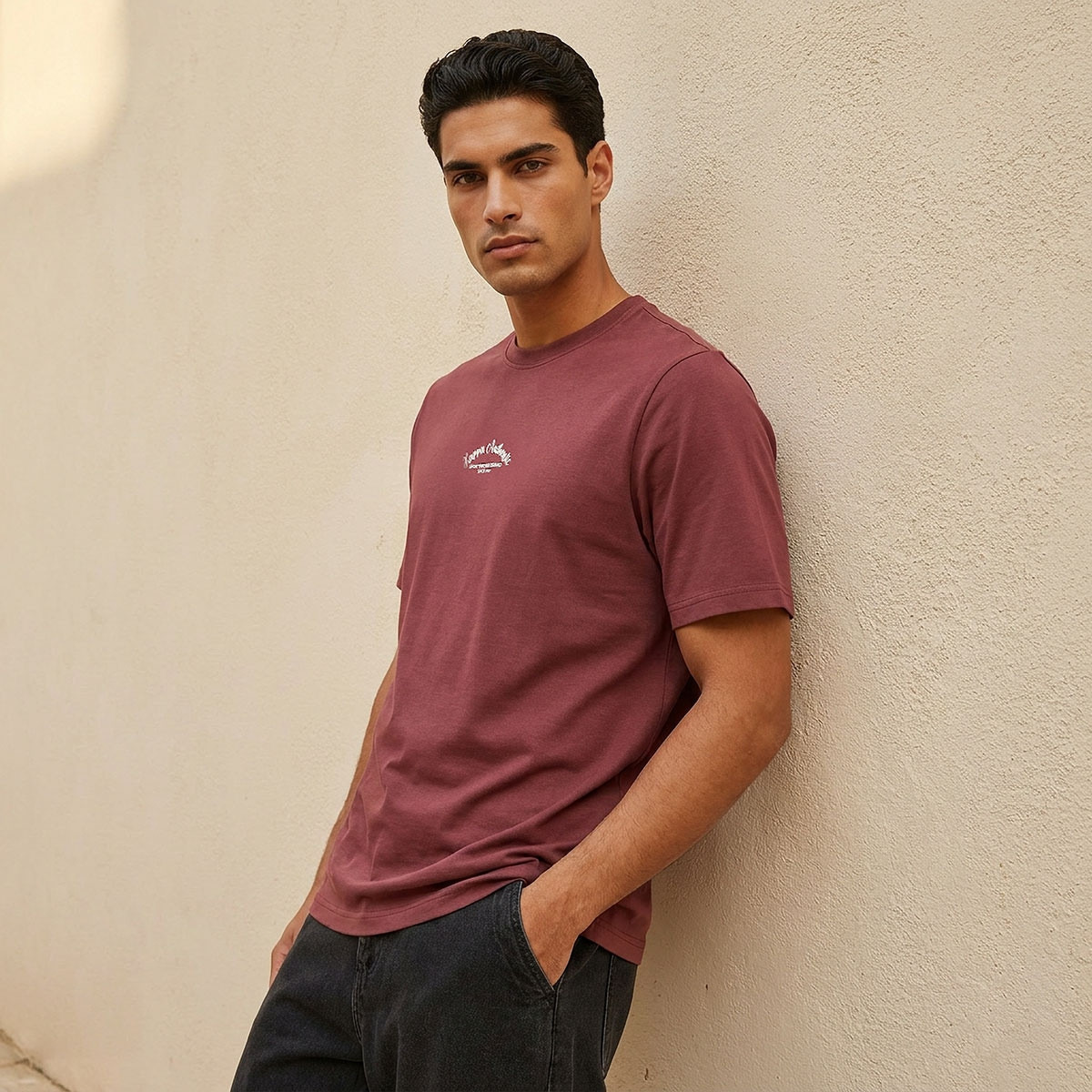 Kappa Logo Print T-shirt-men-clothing-sportswearandactivewear-tshirtsandpolos-image-1