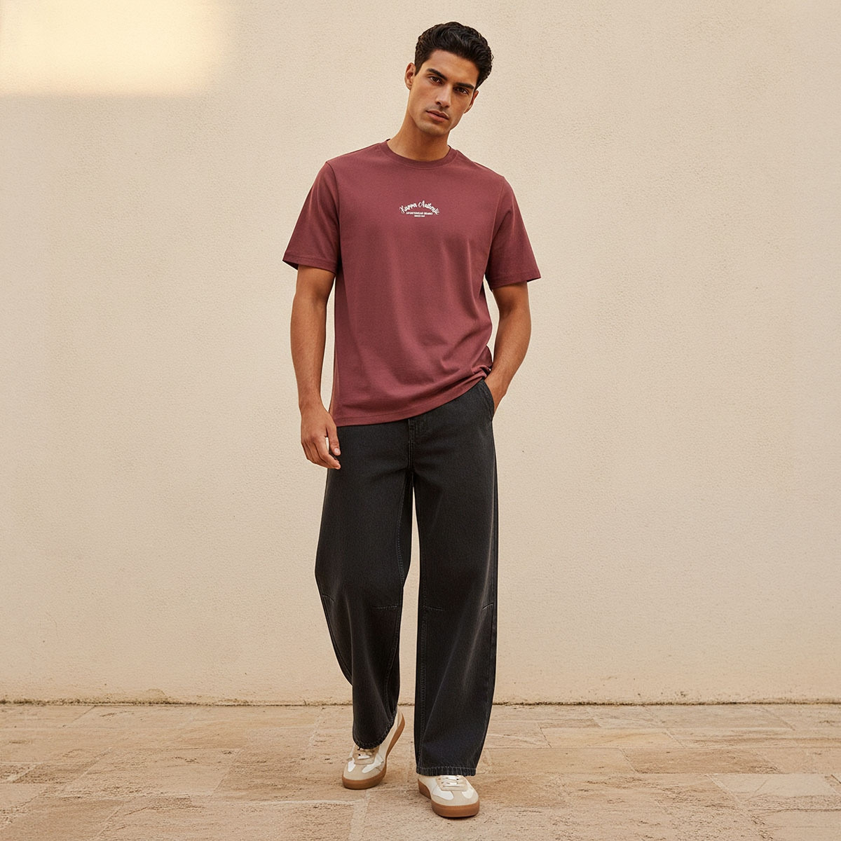 Kappa Logo Print T-shirt-men-clothing-sportswearandactivewear-tshirtsandpolos-image-3