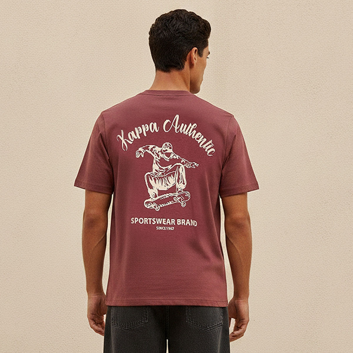 Kappa Logo Print T-shirt-men-clothing-sportswearandactivewear-tshirtsandpolos-image-4