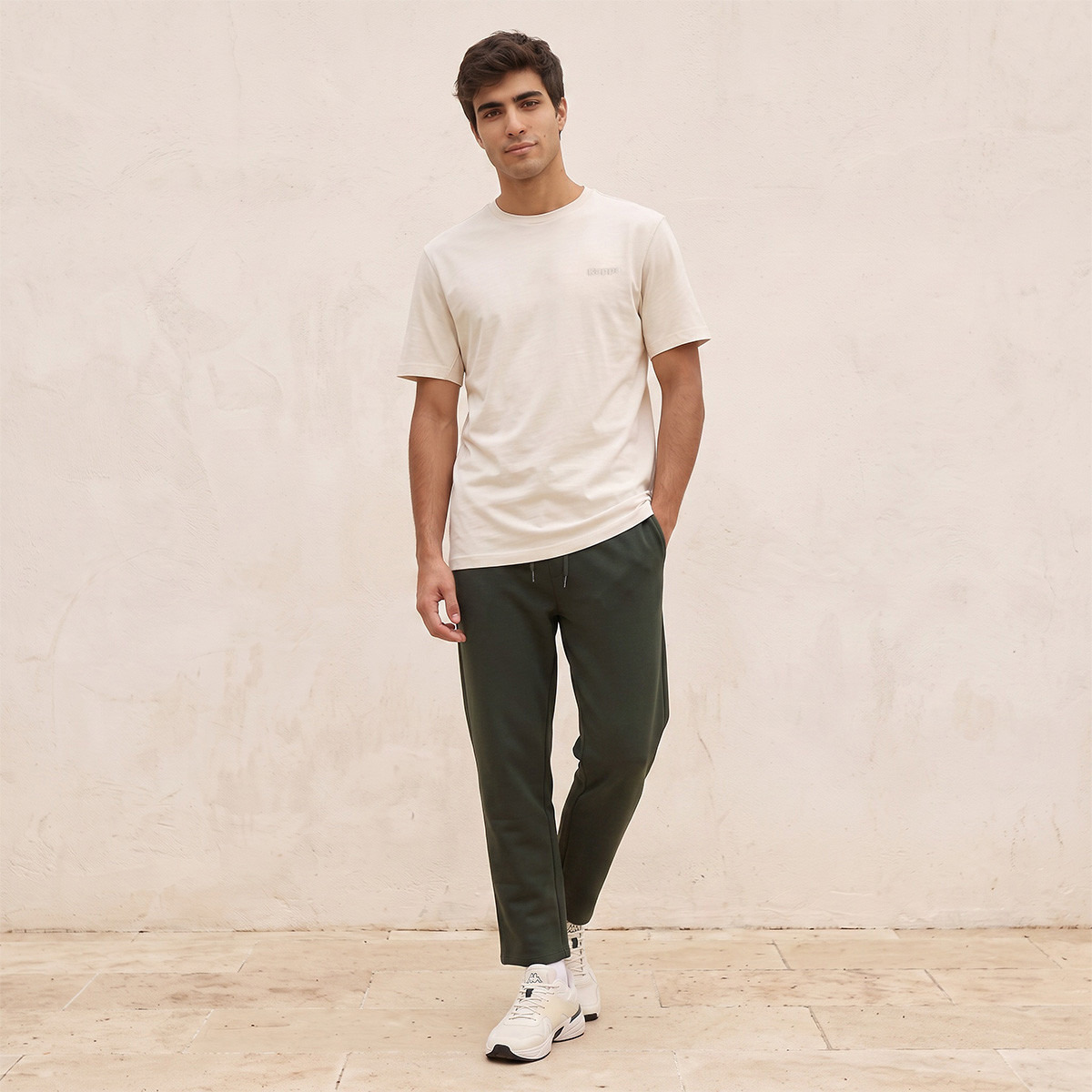 Kappa Textured T-shirt-men-clothing-sportswearandactivewear-tshirtsandpolos-image-2