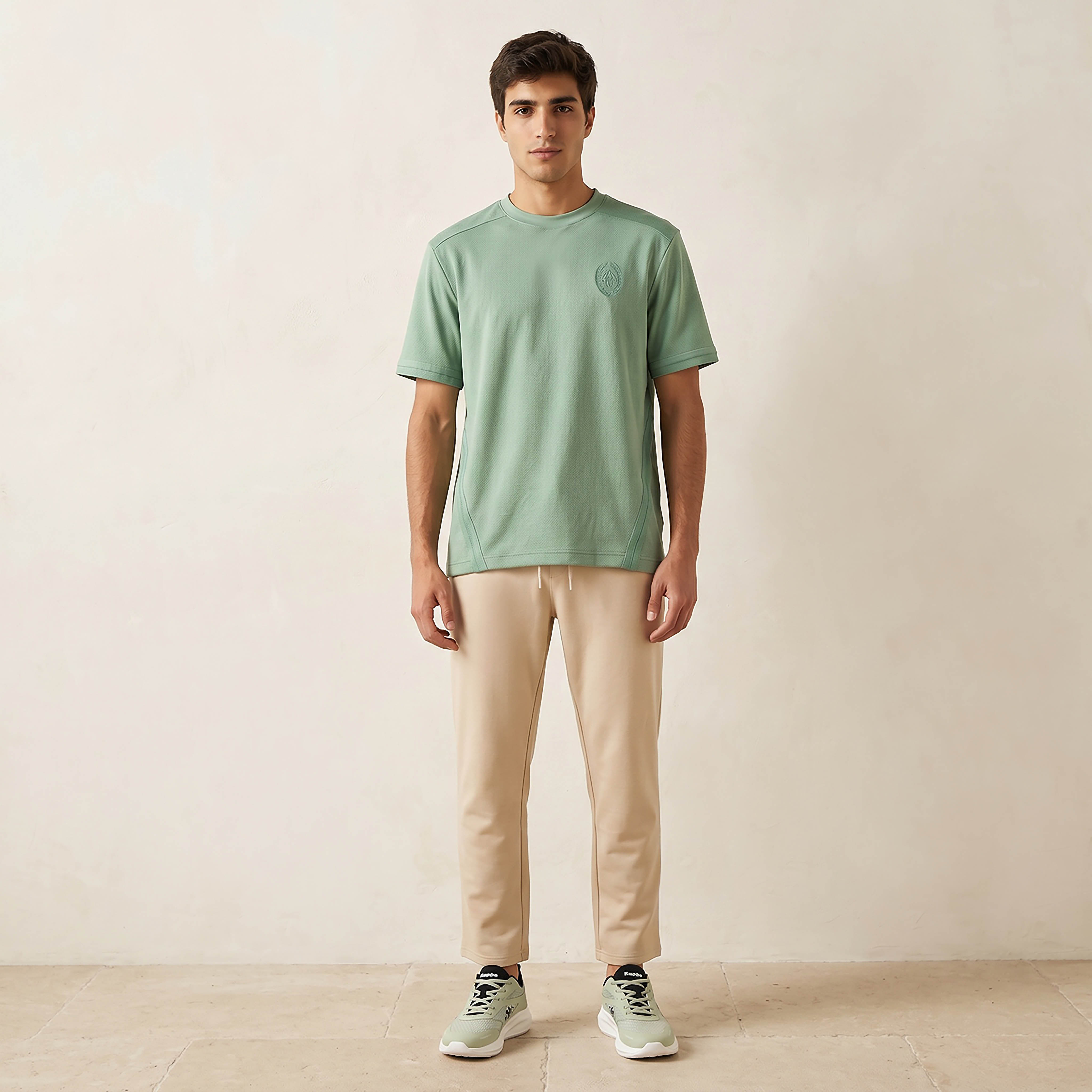 Kappa Crew Neck Short Sleeves Panelled T-shirt-men-clothing-tshirtsandpolos-tshirts-image-3