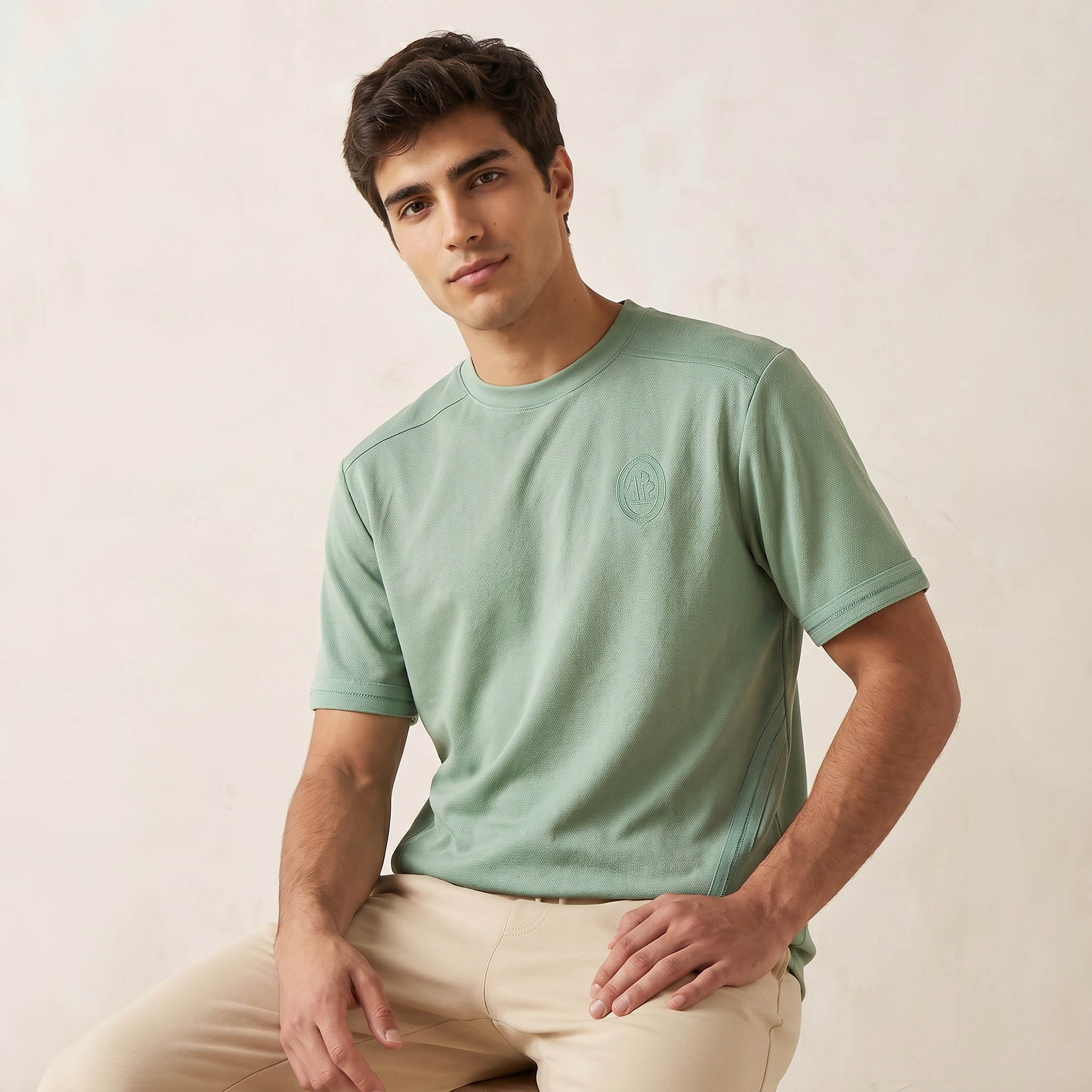Kappa Crew Neck Short Sleeves Panelled T-shirt-men-clothing-tshirtsandpolos-tshirts-image-6
