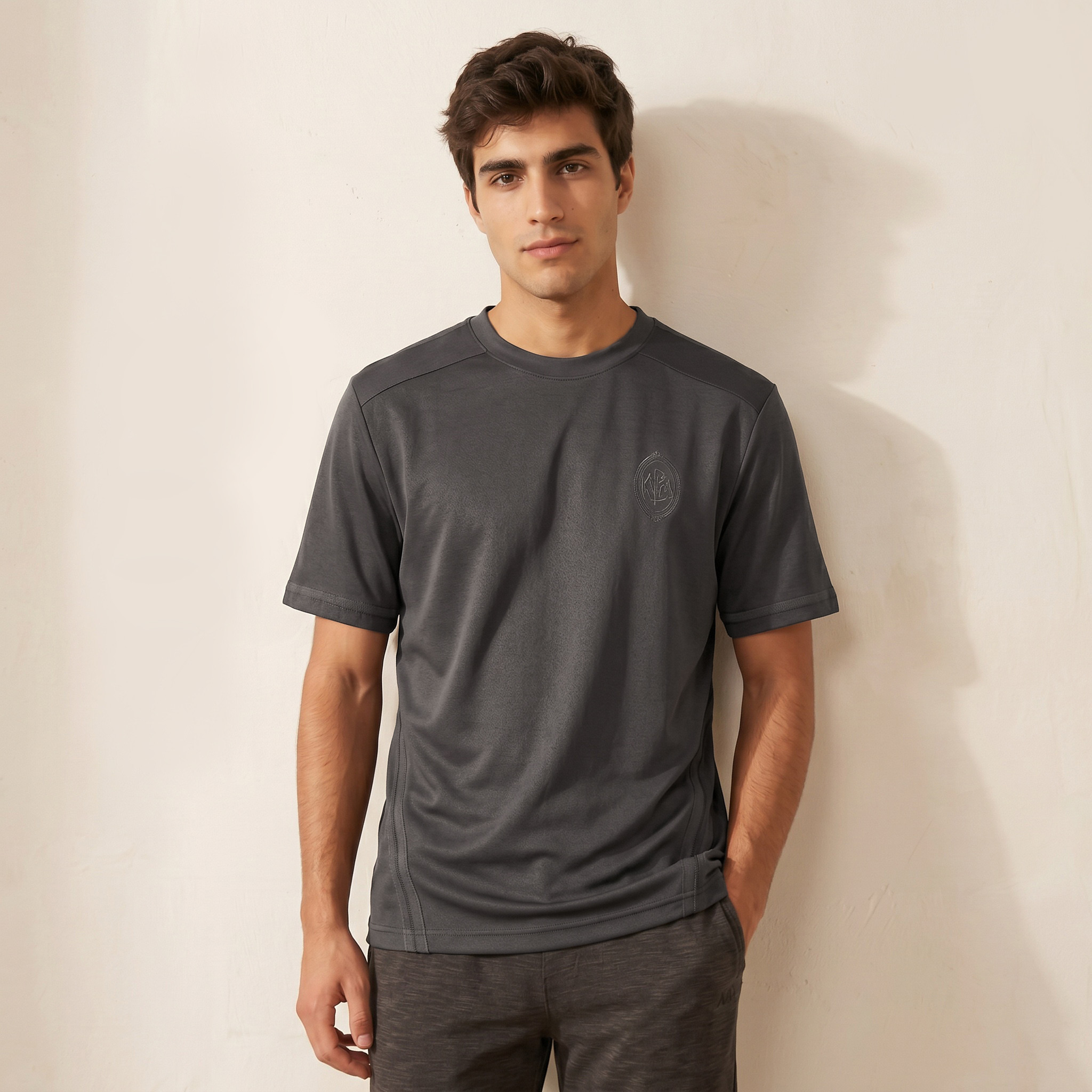 Kappa Crew Neck Short Sleeves Panelled T-shirt-men-clothing-tshirtsandpolos-tshirts-image-1