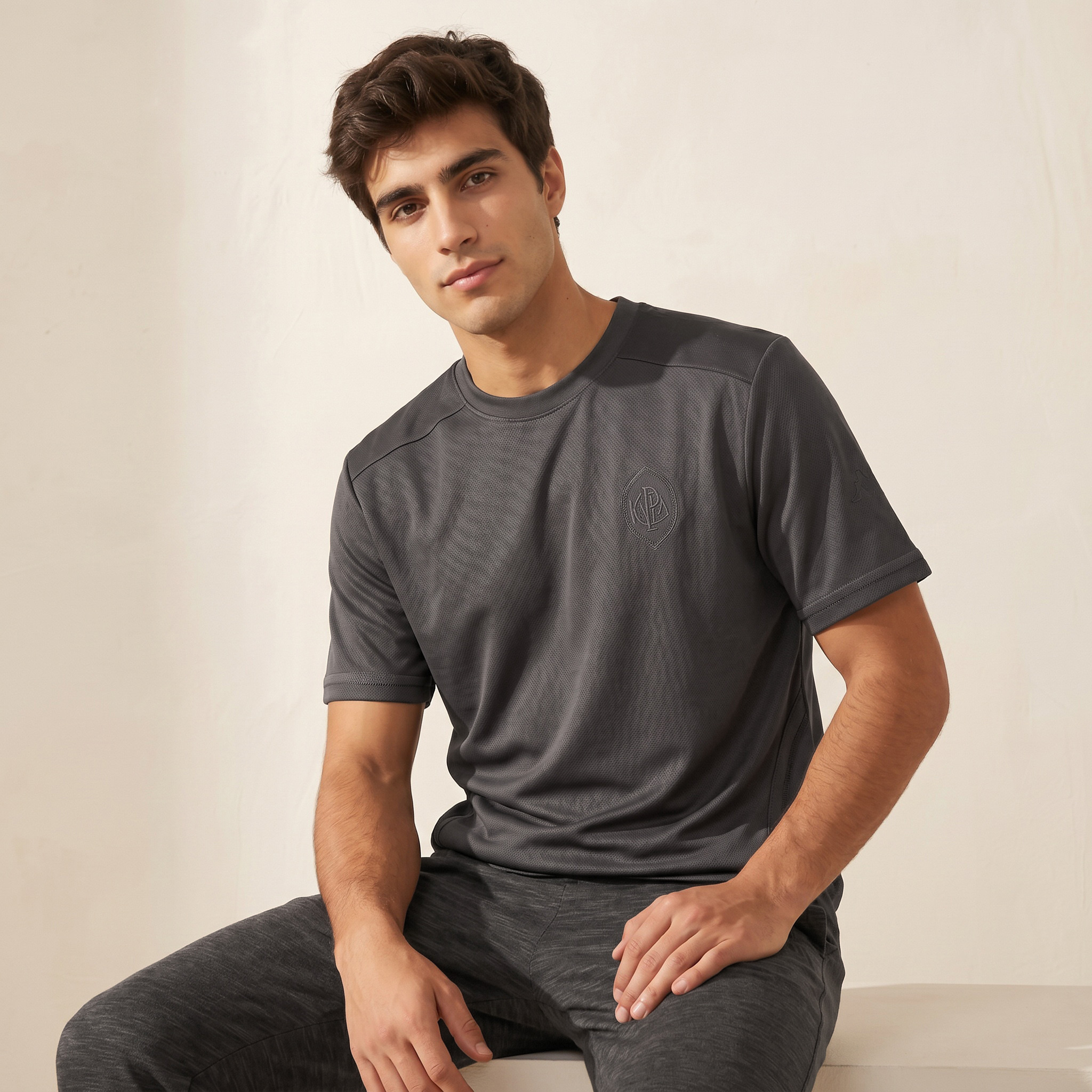 Kappa Crew Neck Short Sleeves Panelled T-shirt-men-clothing-tshirtsandpolos-tshirts-image-5