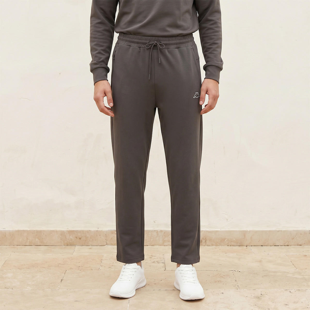 Kappa Drawstring Waist Track Pants-men-clothing-sportswearandactivewear-bottoms-joggers-image-1