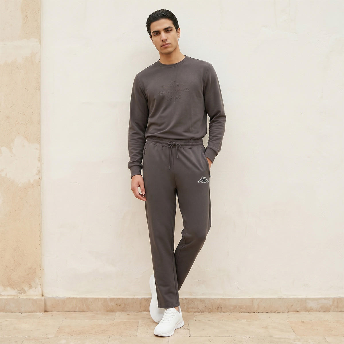 Kappa Drawstring Waist Track Pants-men-clothing-sportswearandactivewear-bottoms-joggers-image-2