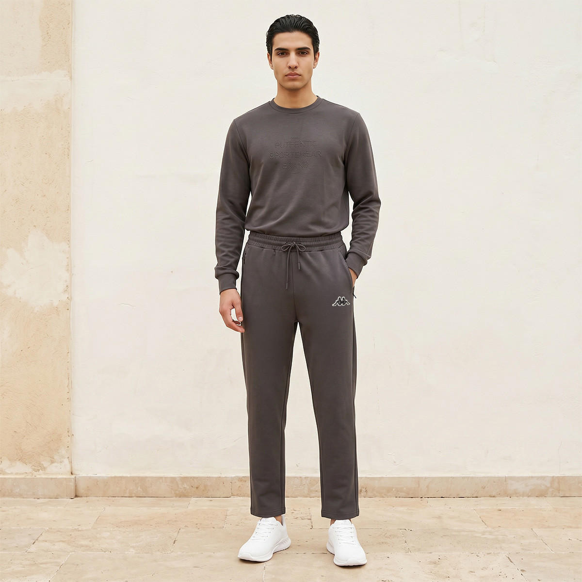 Kappa Drawstring Waist Track Pants-men-clothing-sportswearandactivewear-bottoms-joggers-image-4