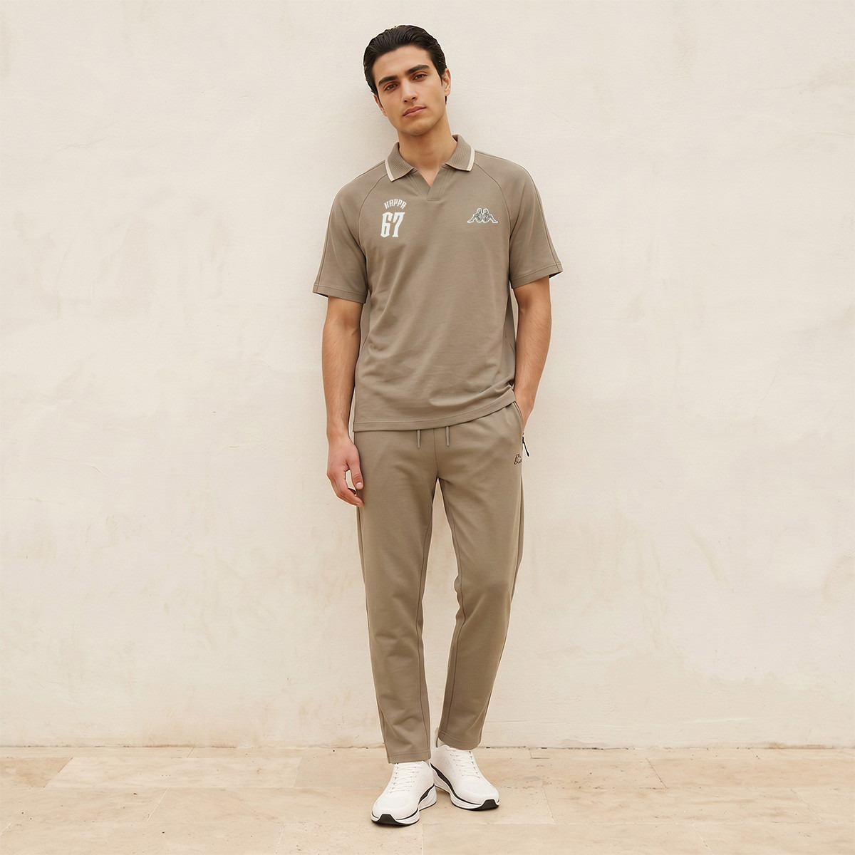 Kappa 2 Way Stretch Johnny Collar Polo T-shirt-men-clothing-sportswearandactivewear-tshirtsandpolos-image-3