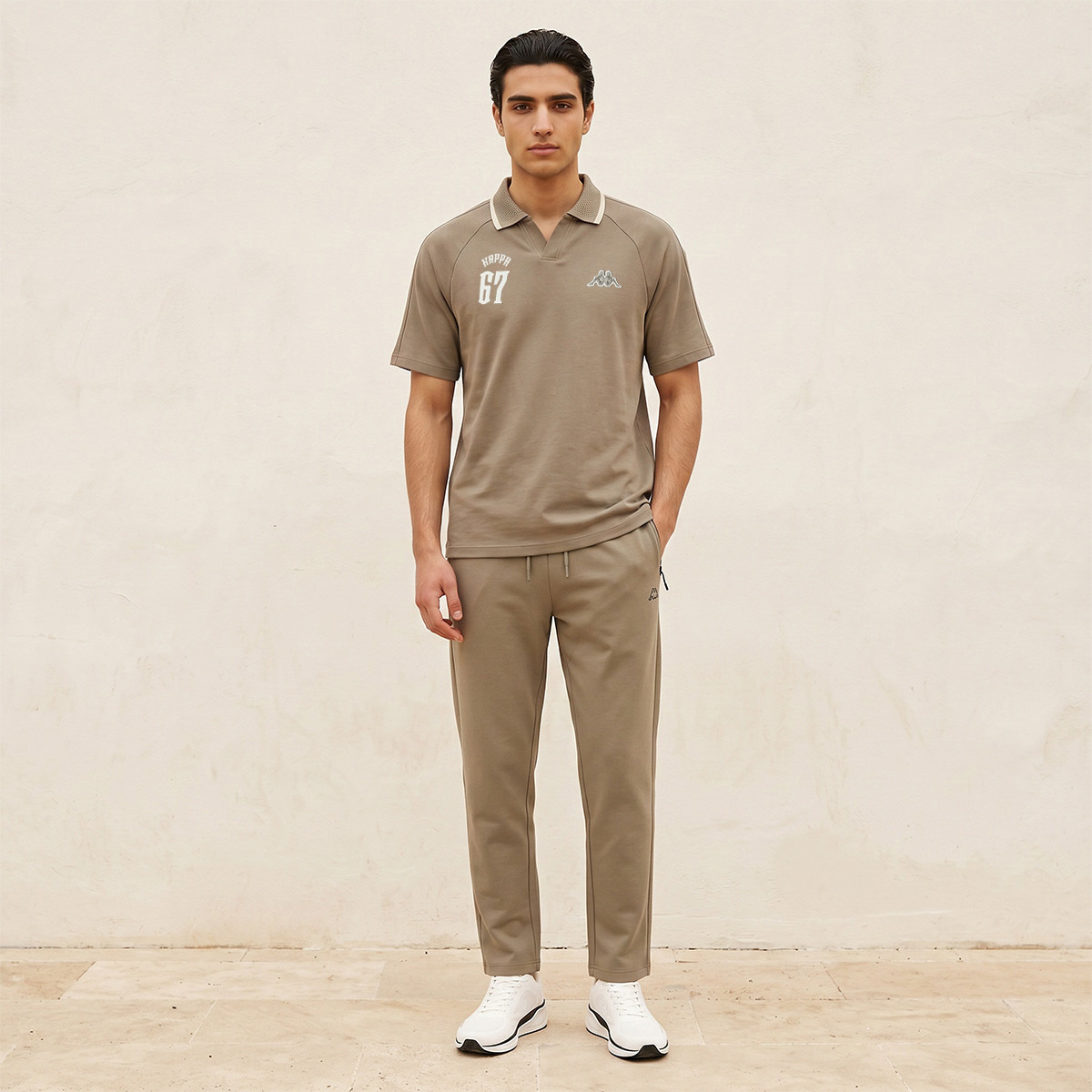 Kappa 2 Way Stretch Johnny Collar Polo T-shirt-men-clothing-sportswearandactivewear-tshirtsandpolos-image-5
