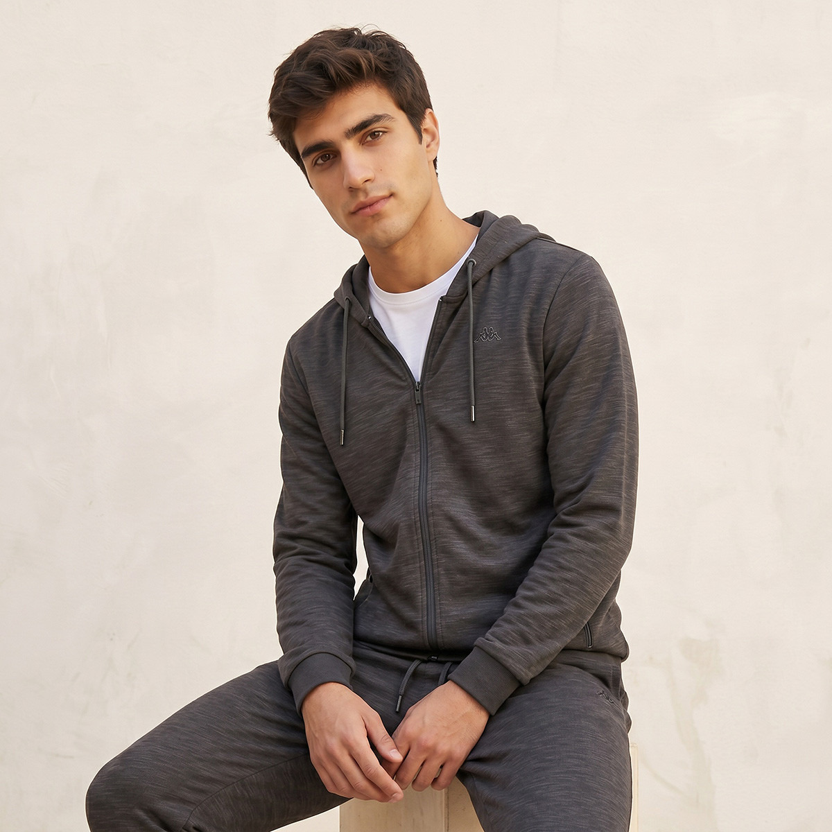 Kappa Non-Stretchable Hoodie-men-winterwear-hoodiesandsweatshirts-image-1