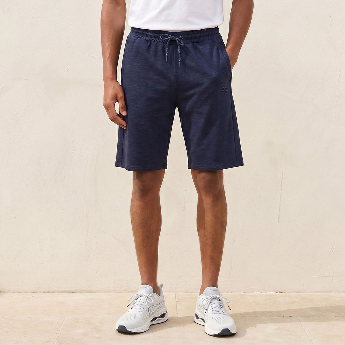 Kappa Elasticated Drawstring Waist Shorts-sports-men-clothing-bottoms-shorts-image-1