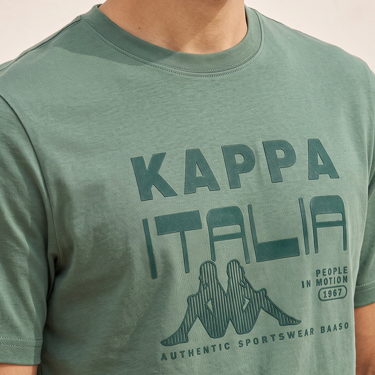Kappa Printed Non-Stretchable T-shirt-men-clothing-sportswearandactivewear-tshirtsandpolos-image-5