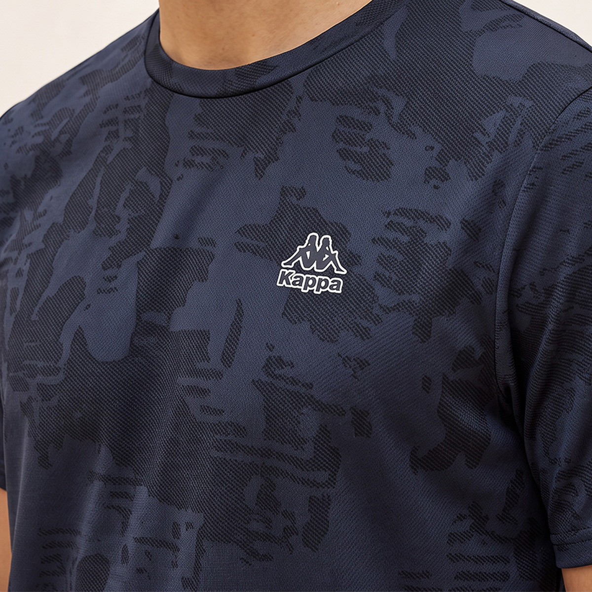 Kappa Textured Regular Fit T-shirt-men-clothing-sportswearandactivewear-tshirtsandpolos-image-6