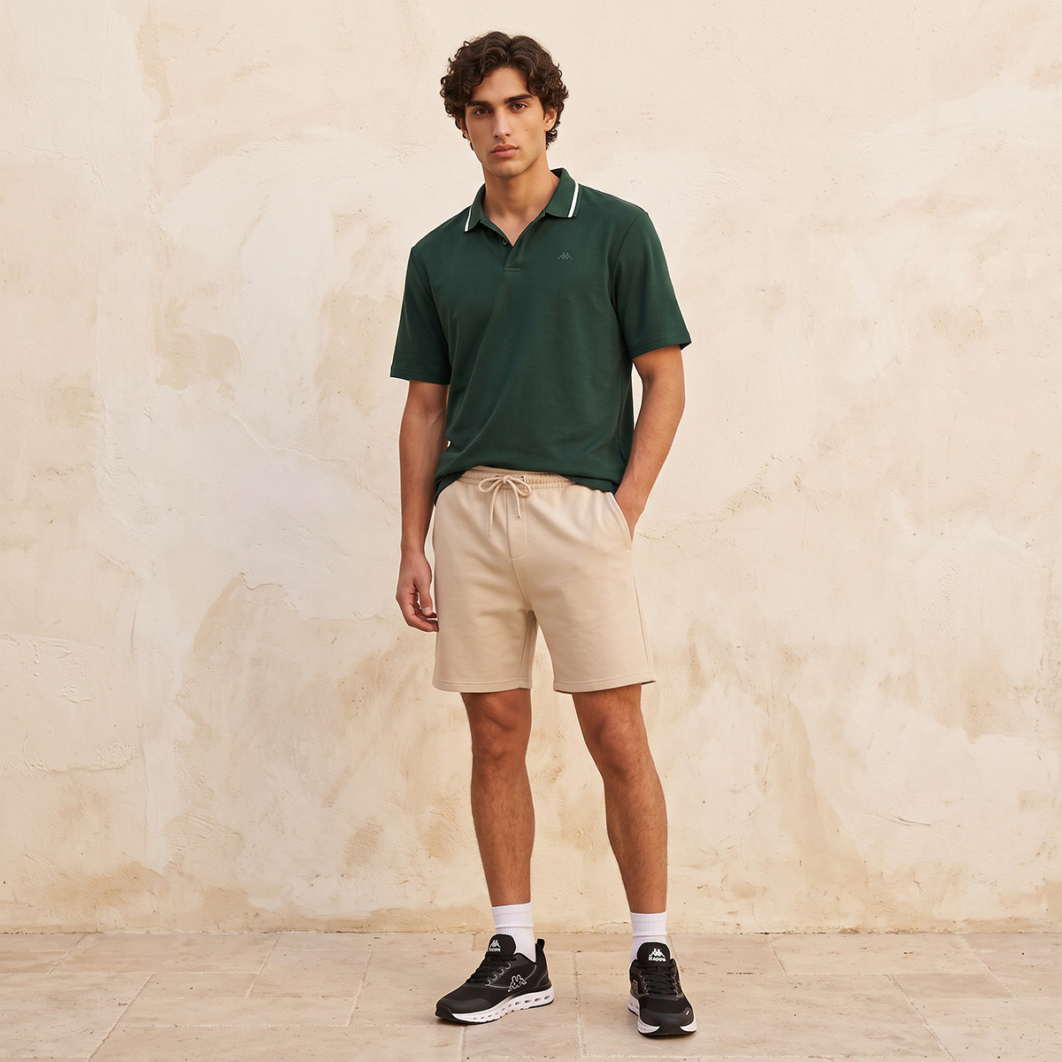 Kappa Tipped Collar Polo T-shirt-men-clothing-sportswearandactivewear-tshirtsandpolos-image-2