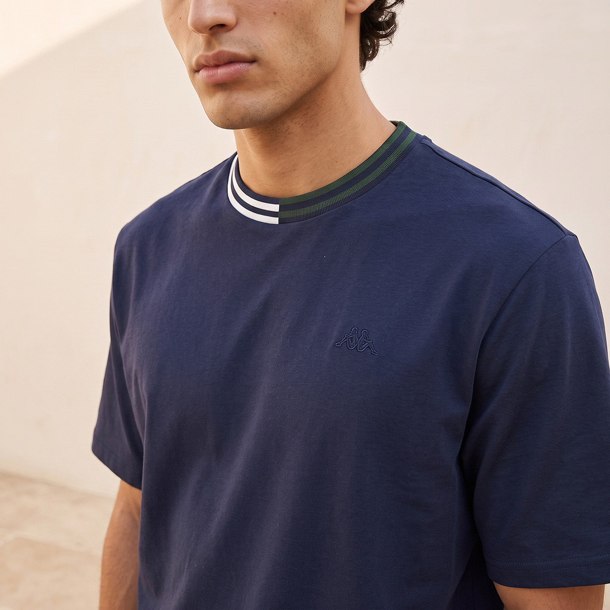 Kappa Tipping Detail T-shirt-men-clothing-sportswearandactivewear-tshirtsandpolos-image-4