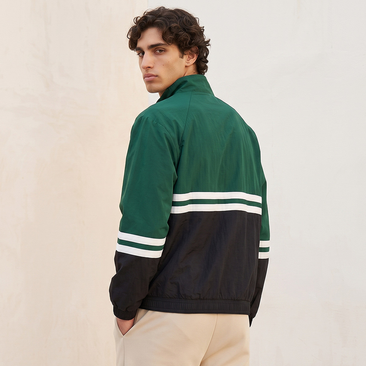 Kappa Colourblock High Neck Jacket-men-clothing-jacketsandblazers-jackets-image-3