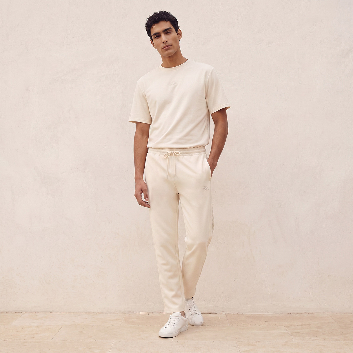 Kappa 2-Way Stretch Tape Detail Joggers-men-clothing-sportswearandactivewear-bottoms-joggers-image-2