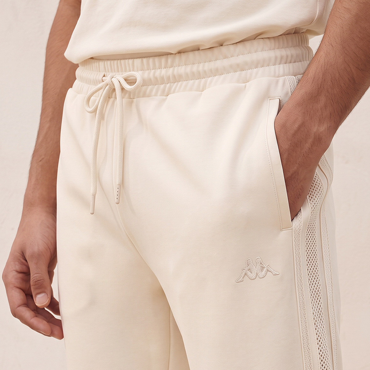 Kappa 2-Way Stretch Tape Detail Joggers-men-clothing-sportswearandactivewear-bottoms-joggers-image-4