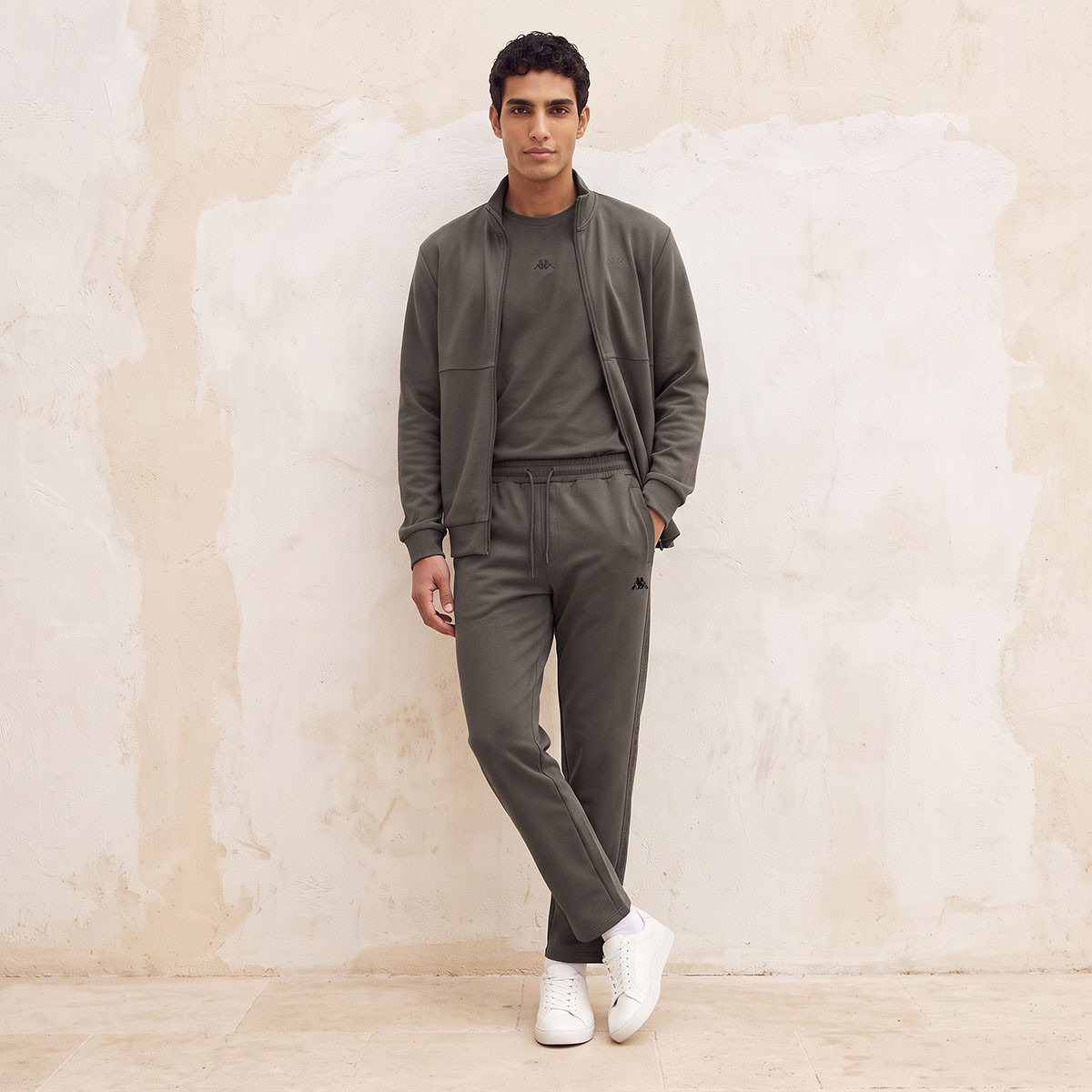 Kappa 2-Way Stretch Tape Detail Joggers-men-clothing-sportswearandactivewear-bottoms-joggers-image-2