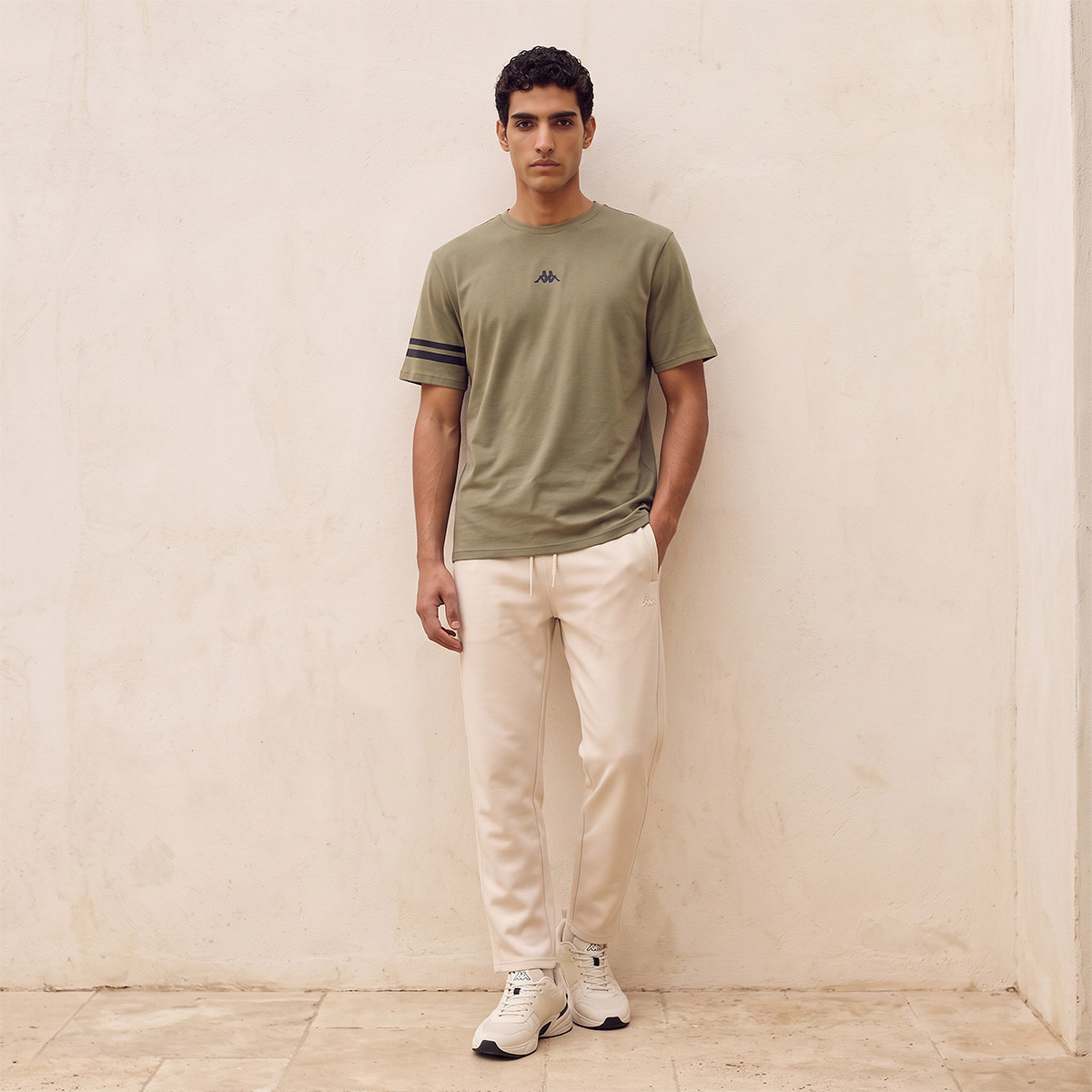 Kappa 2-Way Stretch Logo T-shirt-men-clothing-sportswearandactivewear-tshirtsandpolos-image-2