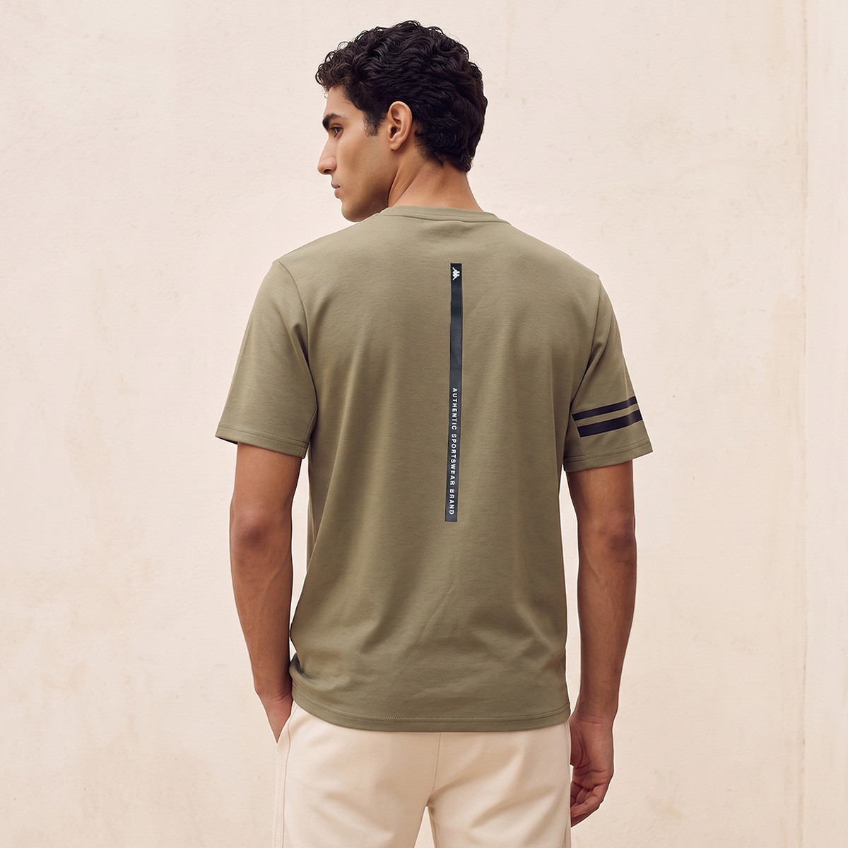 Kappa 2-Way Stretch Logo T-shirt-men-clothing-sportswearandactivewear-tshirtsandpolos-image-3